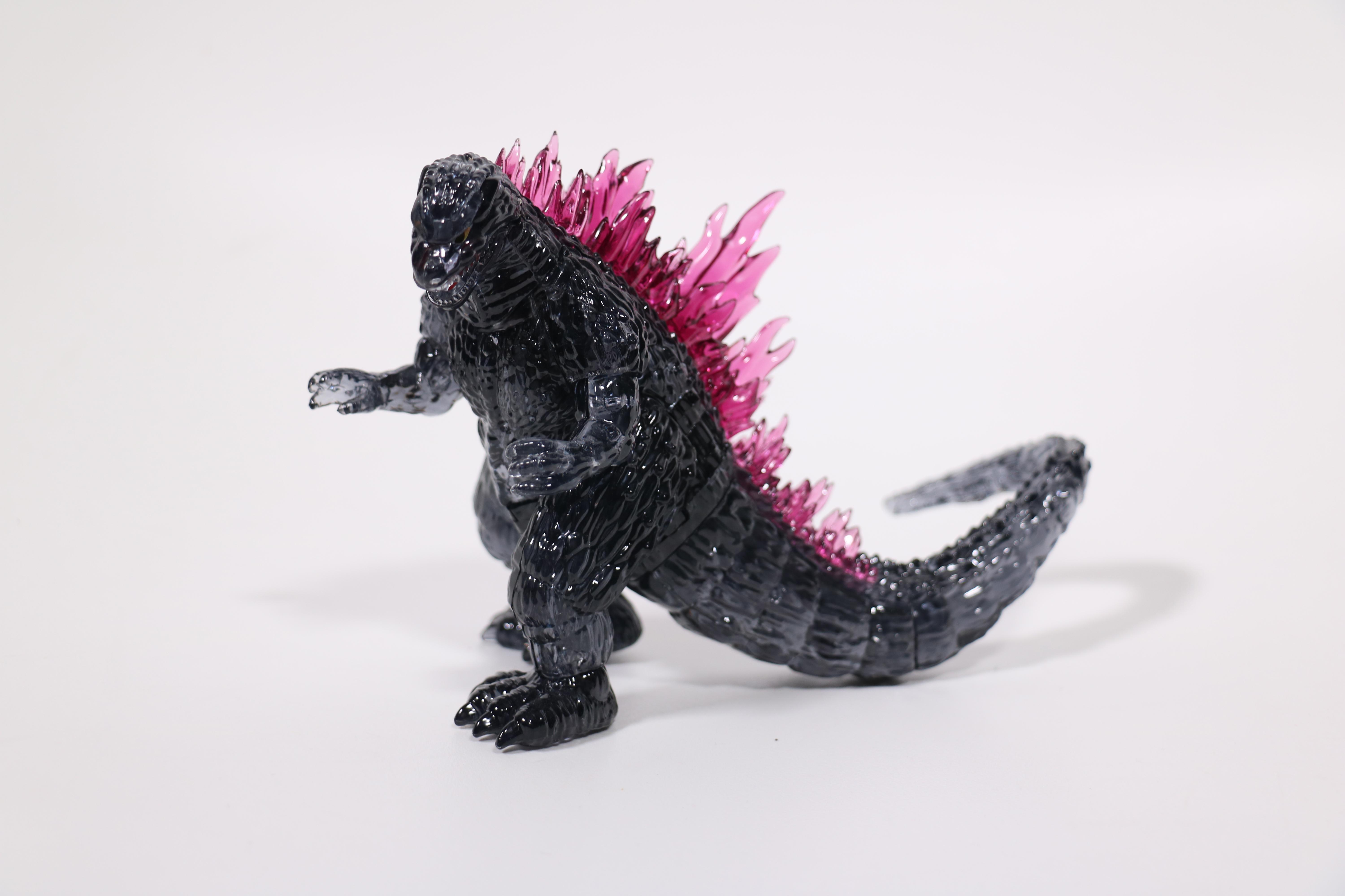 Beispielinhalt (Bild) 3D Crystal Puzzle - Godzilla - 71 Teile