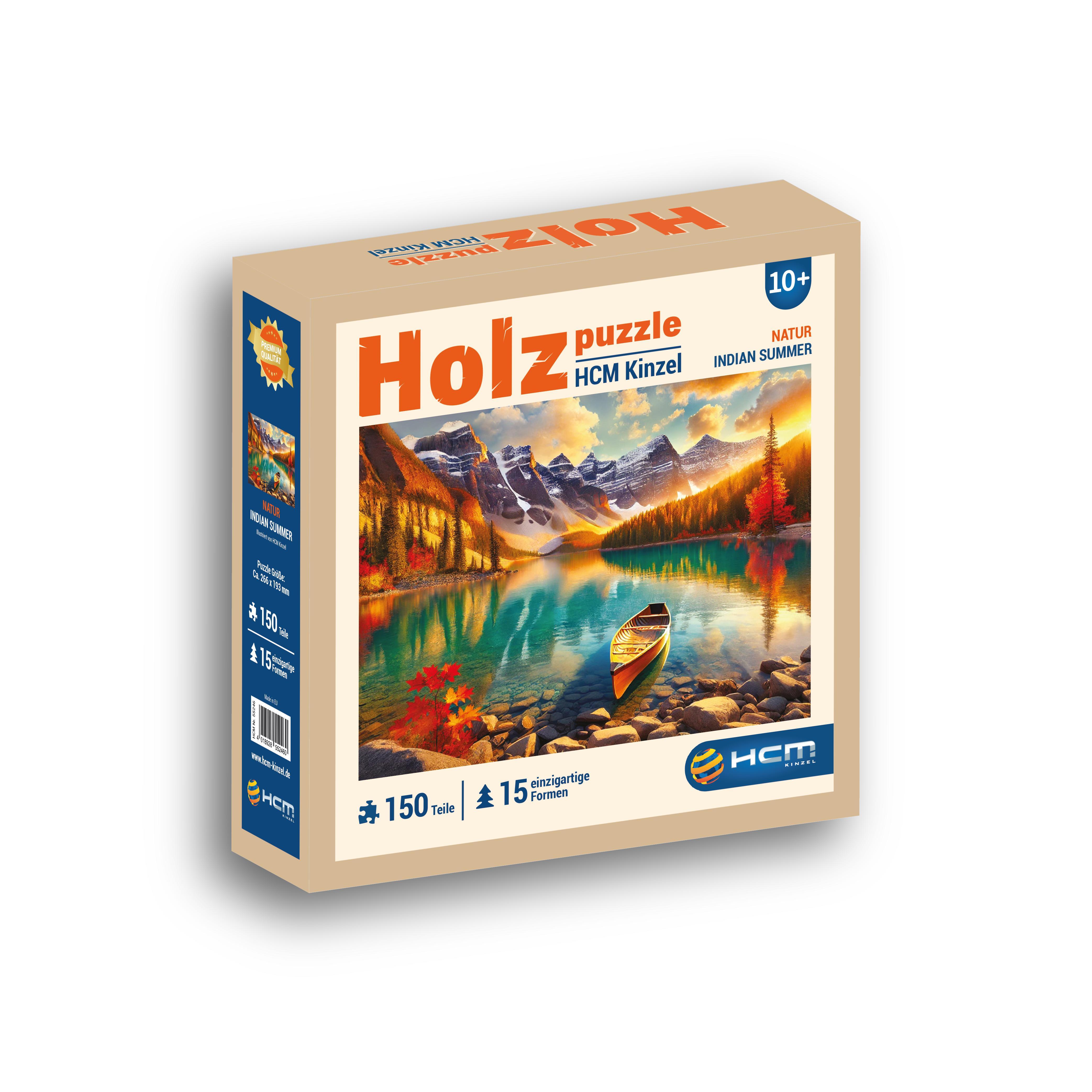 Vorderes Coverbild Holzpuzzle - Indian Summer 200 Teile