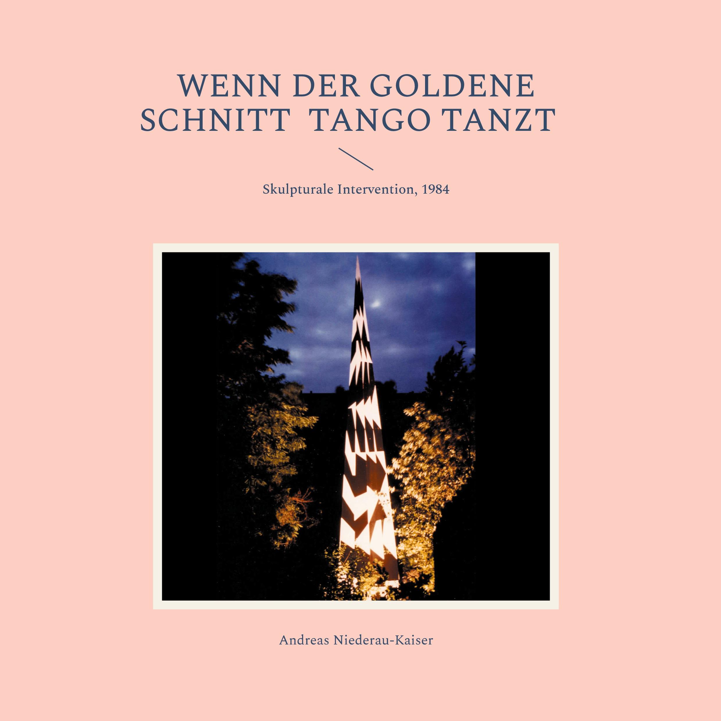 Vorderes Coverbild Wenn der goldene Schnitt  Tango tanzt
