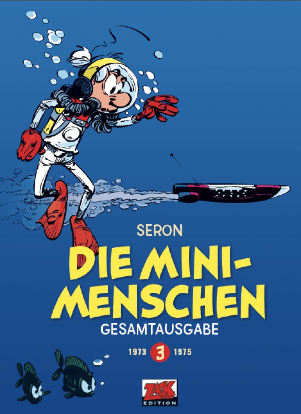 Vorderes Coverbild Die Minimenschen Gesamtausgabe 3