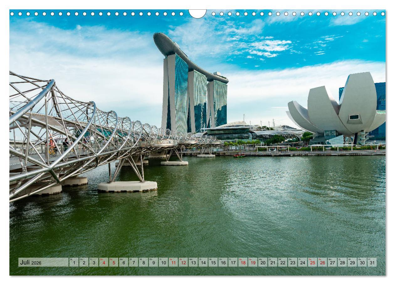 Beispielinhalt (Bild) Faszination Brücken (Wandkalender 2026 DIN A3 quer), CALVENDO Monatskalender