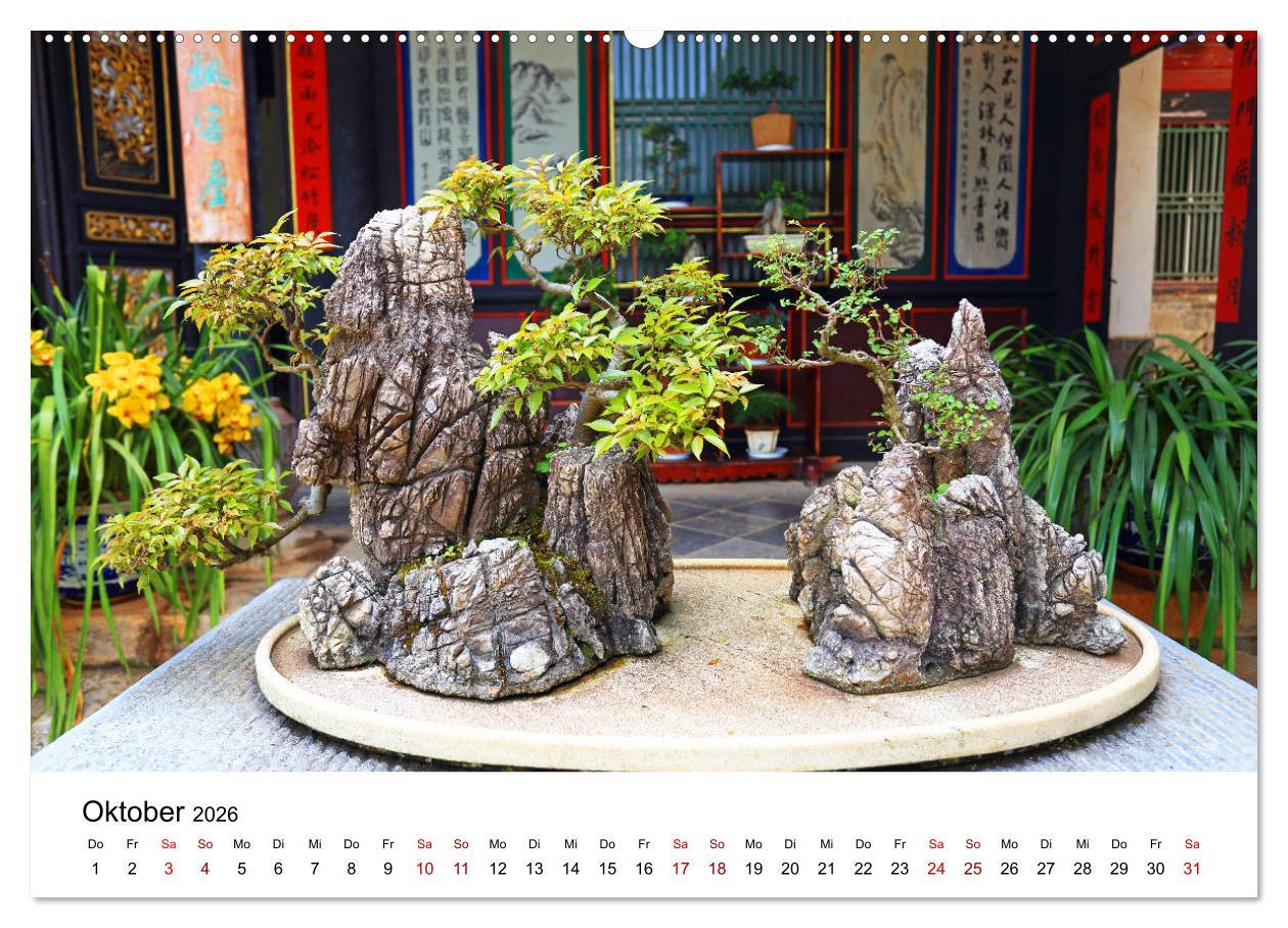 Beispielinhalt (Bild) Wildes China (hochwertiger Premium Wandkalender 2026 DIN A2 quer), Kunstdruck in Hochglanz
