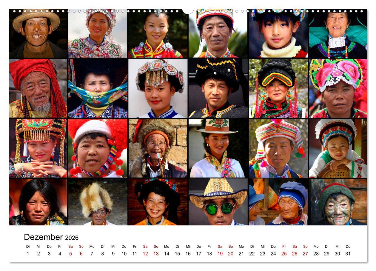 Beispielinhalt (Bild) Wildes China (hochwertiger Premium Wandkalender 2026 DIN A2 quer), Kunstdruck in Hochglanz