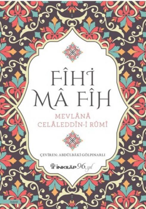 Vorderes Coverbild Fihi Ma-Fih