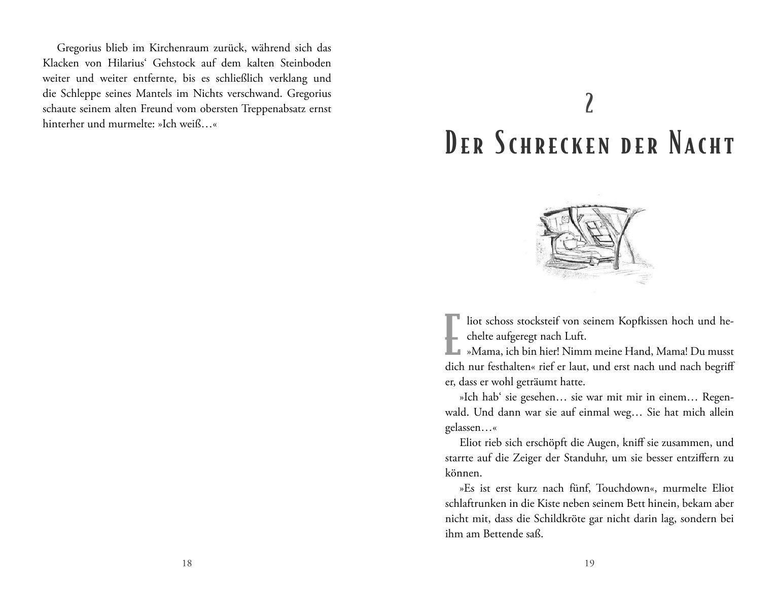 Beispielinhalt (Bild) Eliot Holtby und das Universum der Vergangenheit