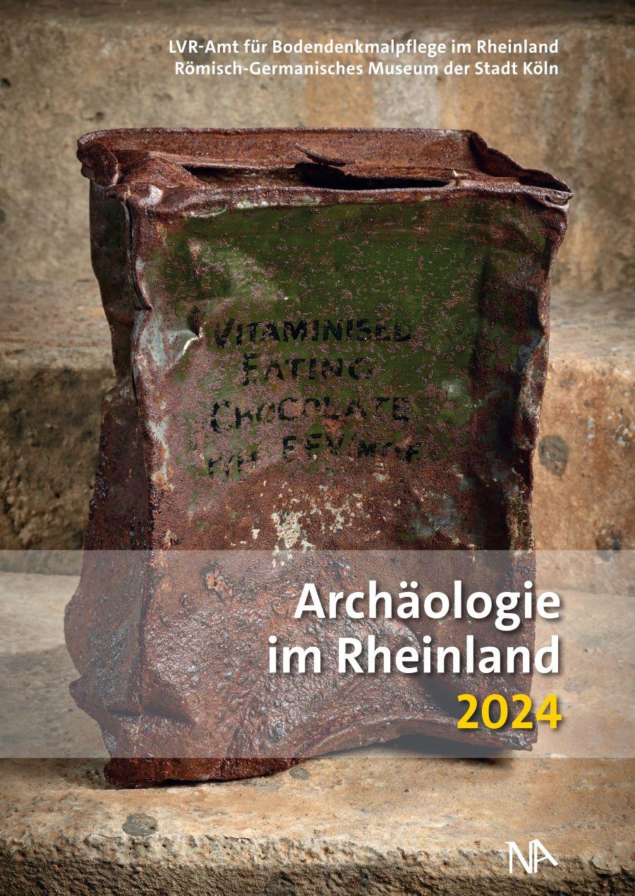 Vorderes Coverbild Archäologie im Rheinland 2024