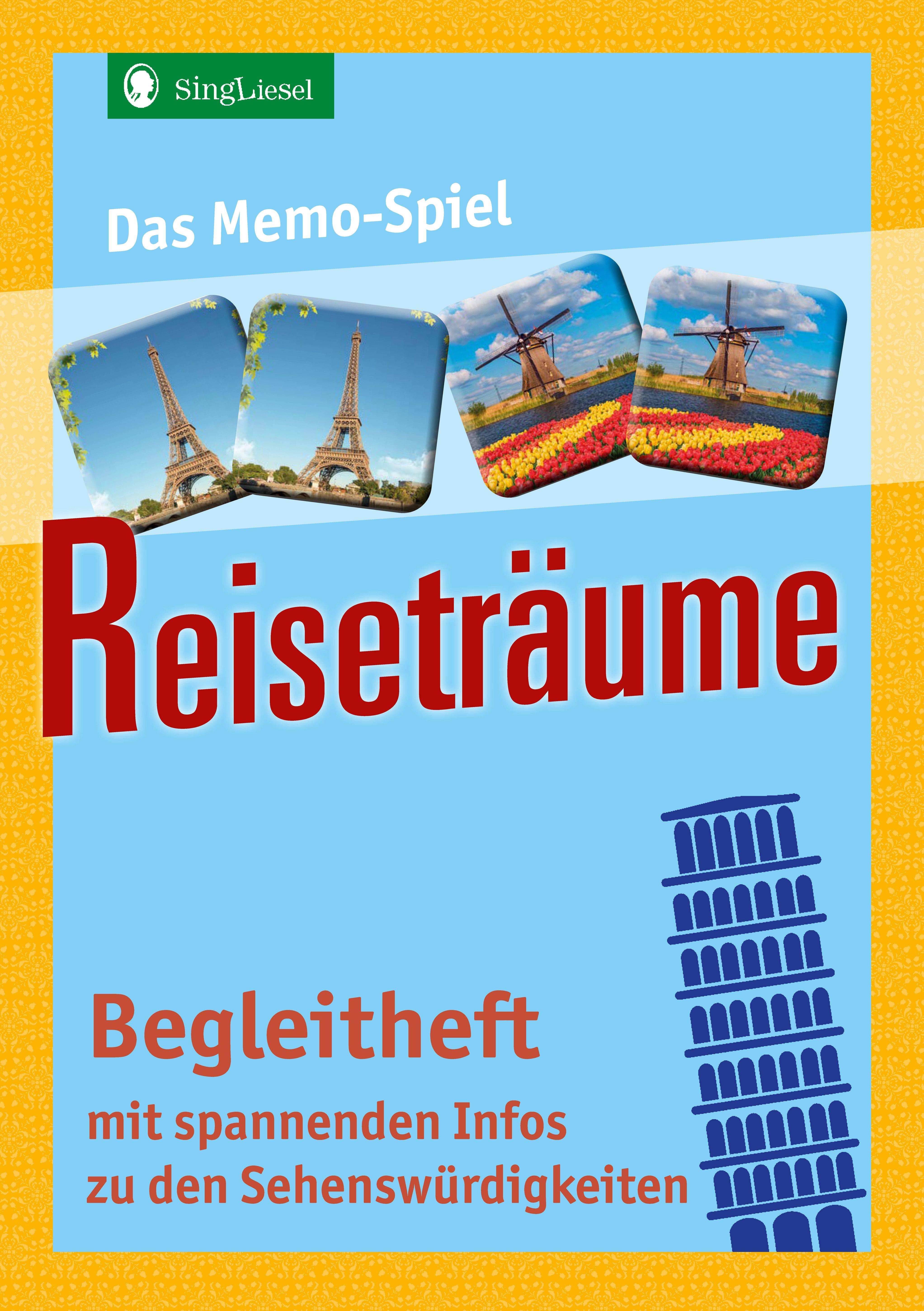 Beispielinhalt (Bild) Das Memo-Spiel für Senioren - Reiseträume