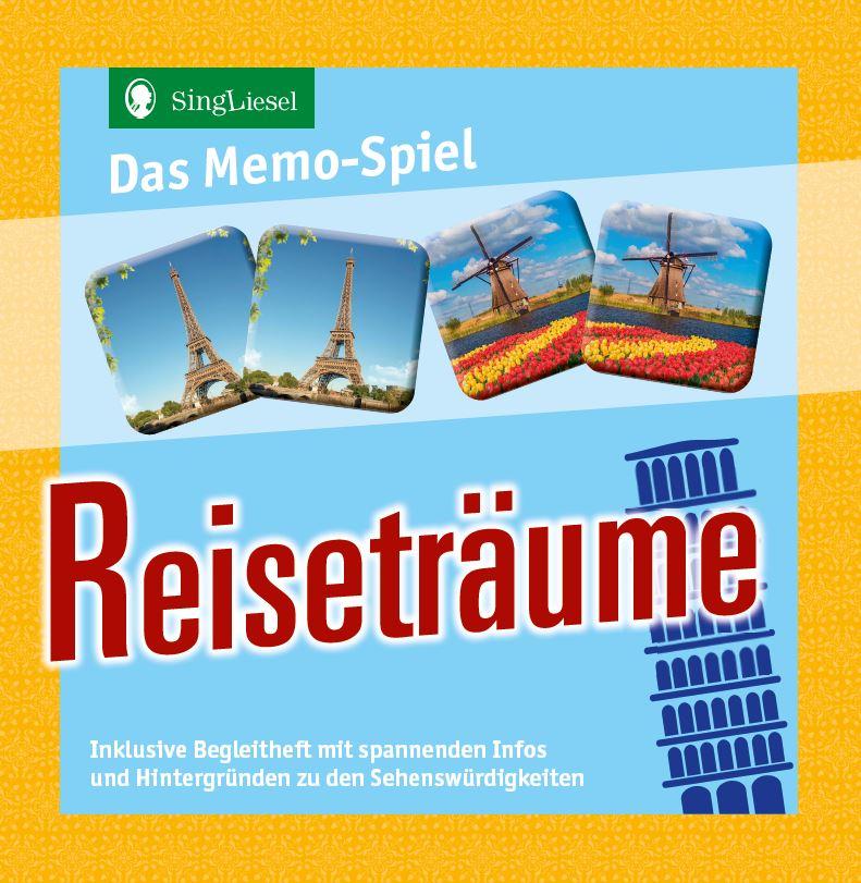 Vorderes Coverbild Das Memo-Spiel für Senioren - Reiseträume