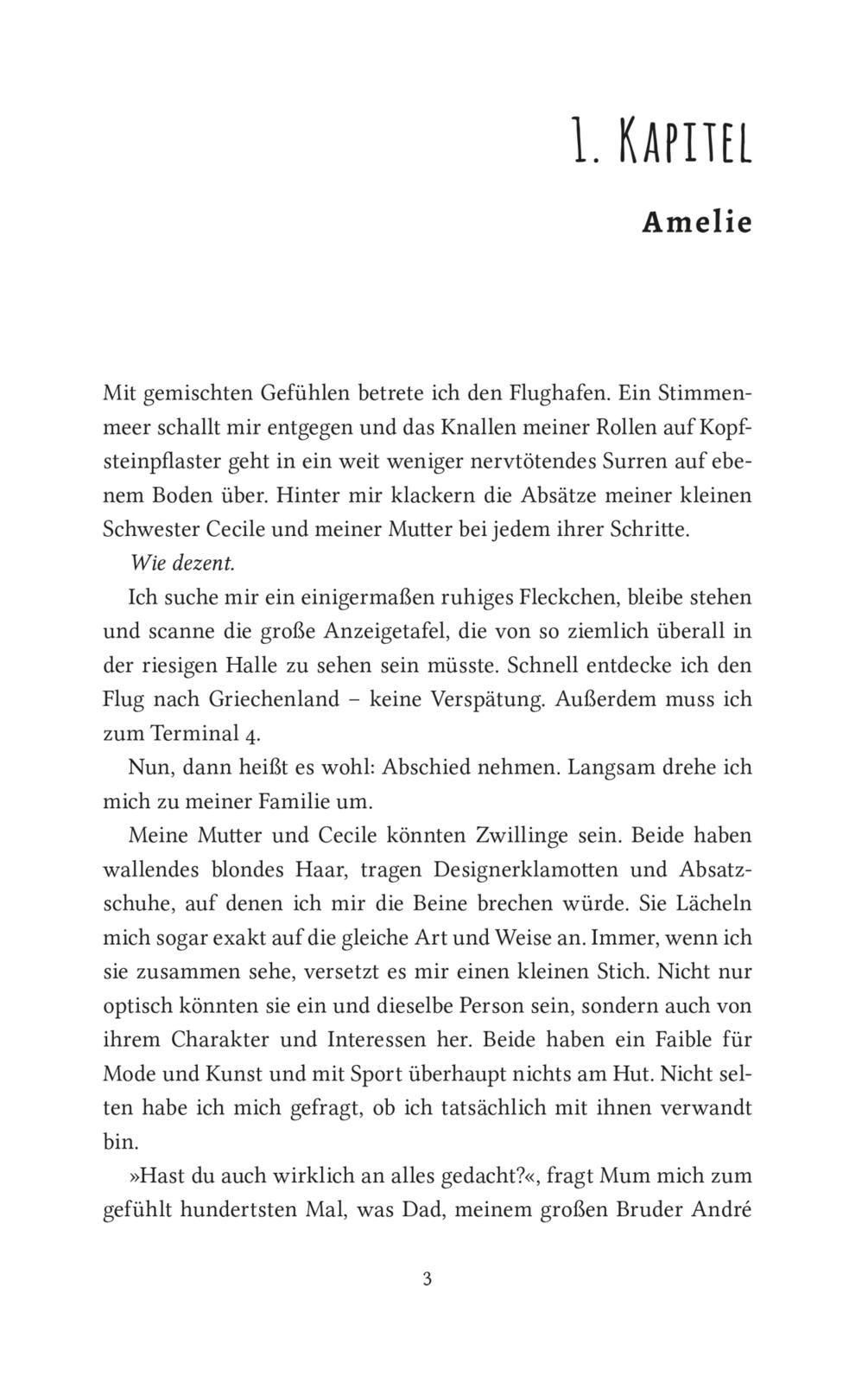 Beispielinhalt (Bild) Olympic Academy 2: Amelie & Julien