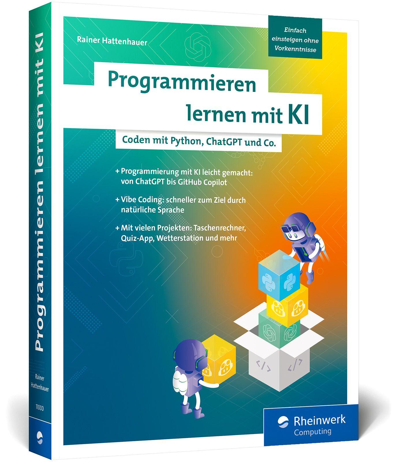 Vorderes Coverbild Programmieren lernen mit KI