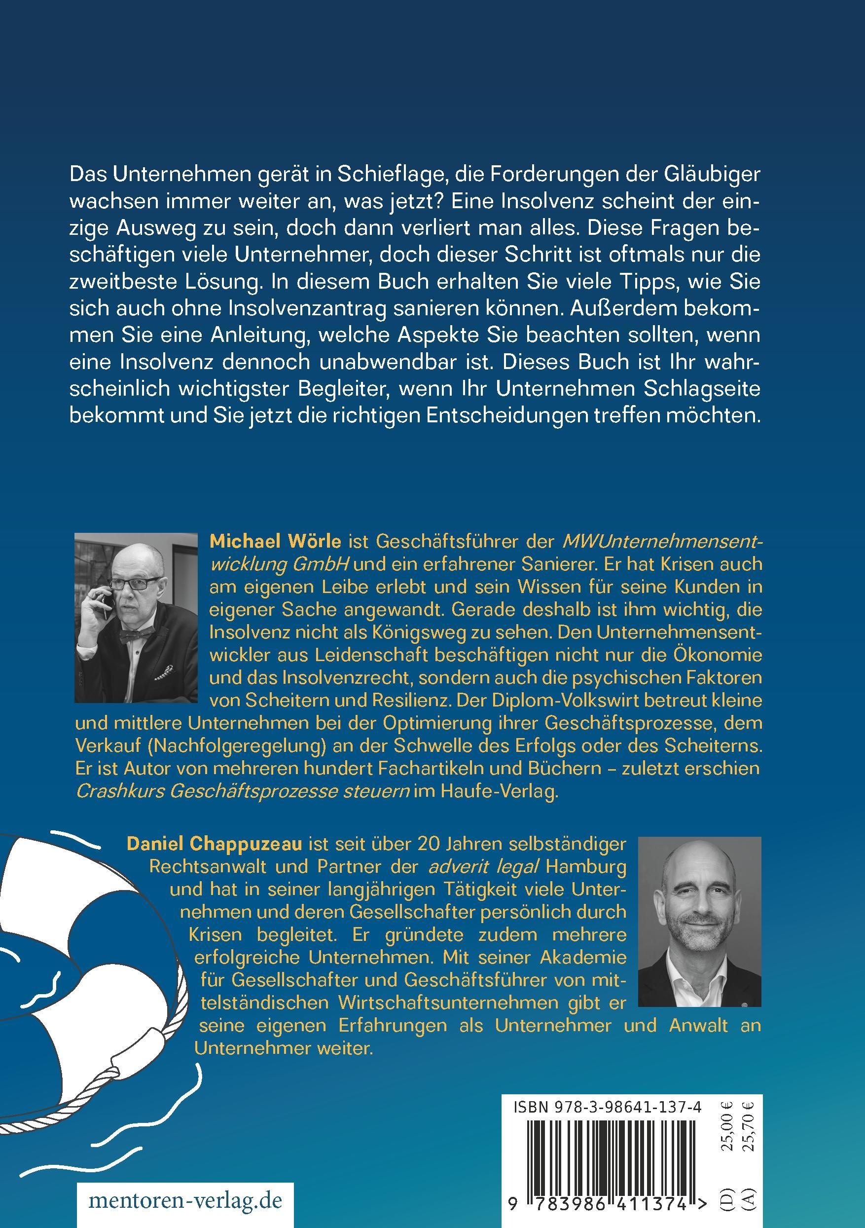 Rückseitencover Wenn erfolgreich scheitern nicht geht