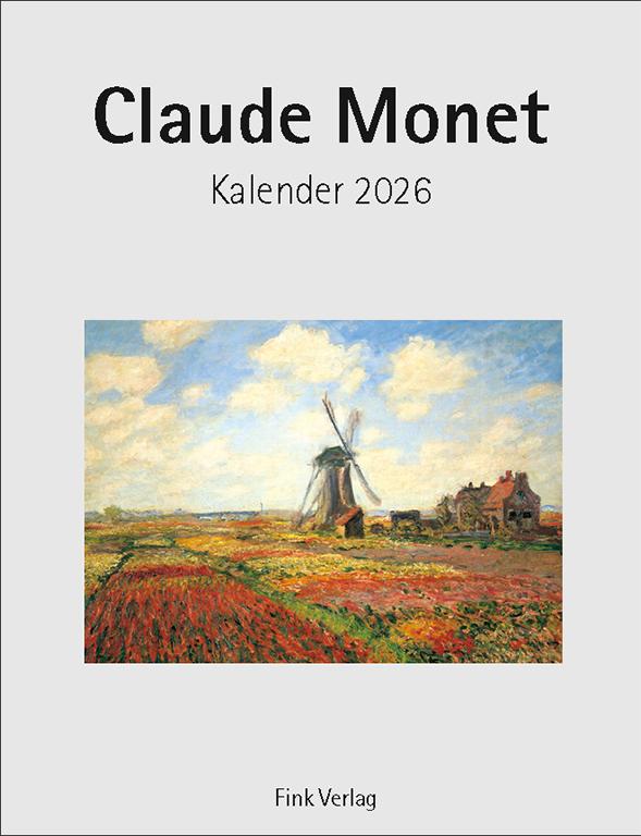 Vorderes Coverbild Claude Monet 2026