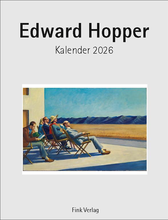 Vorderes Coverbild Edward Hopper 2026