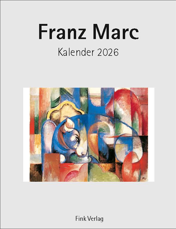 Vorderes Coverbild Franz Marc 2026