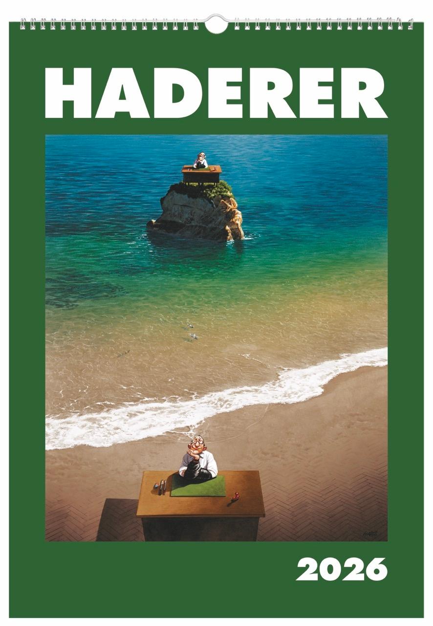 Vorderes Coverbild Haderer Kalender 2026
