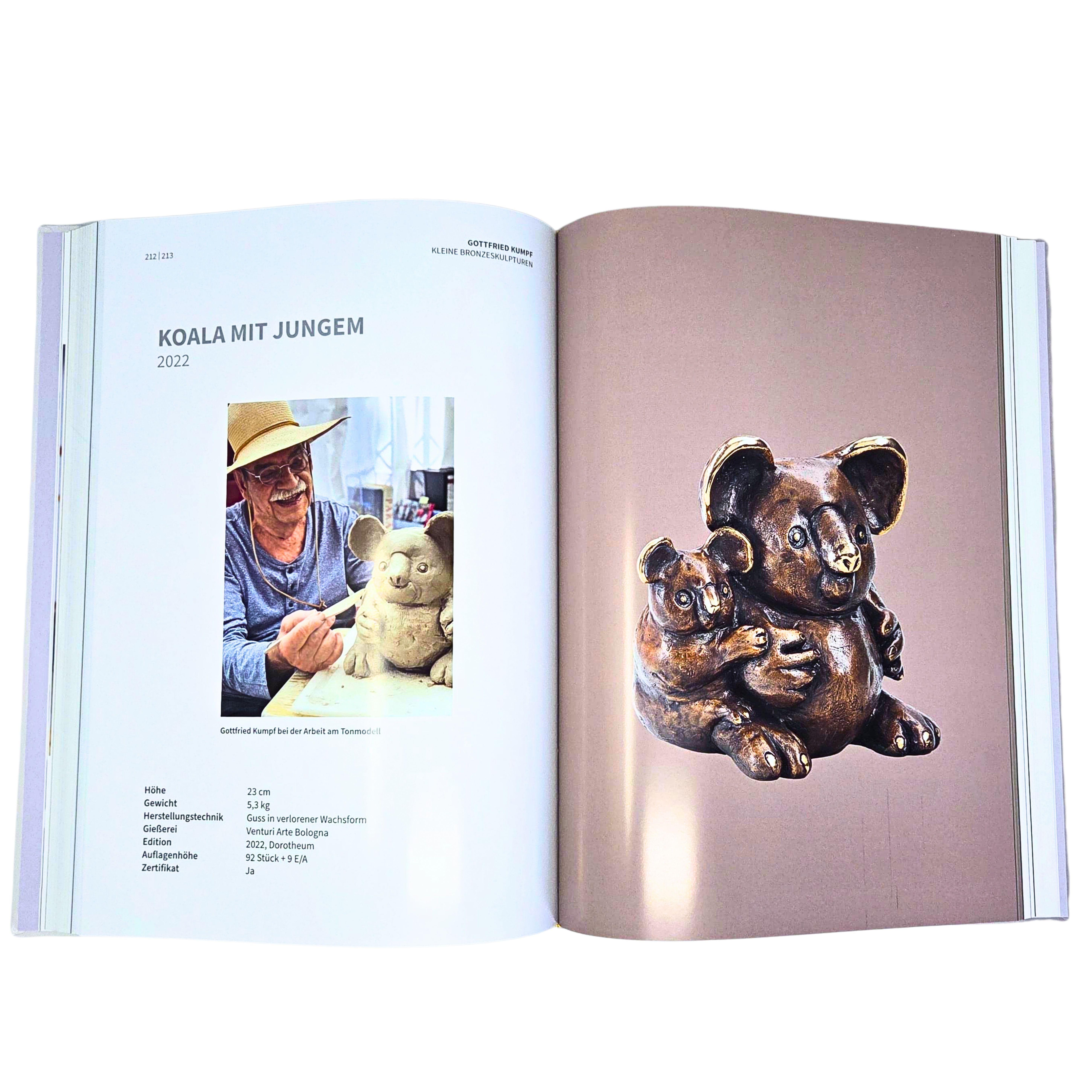 Beispielinhalt (Bild) Gottfried Kumpf und seine Skulpturen