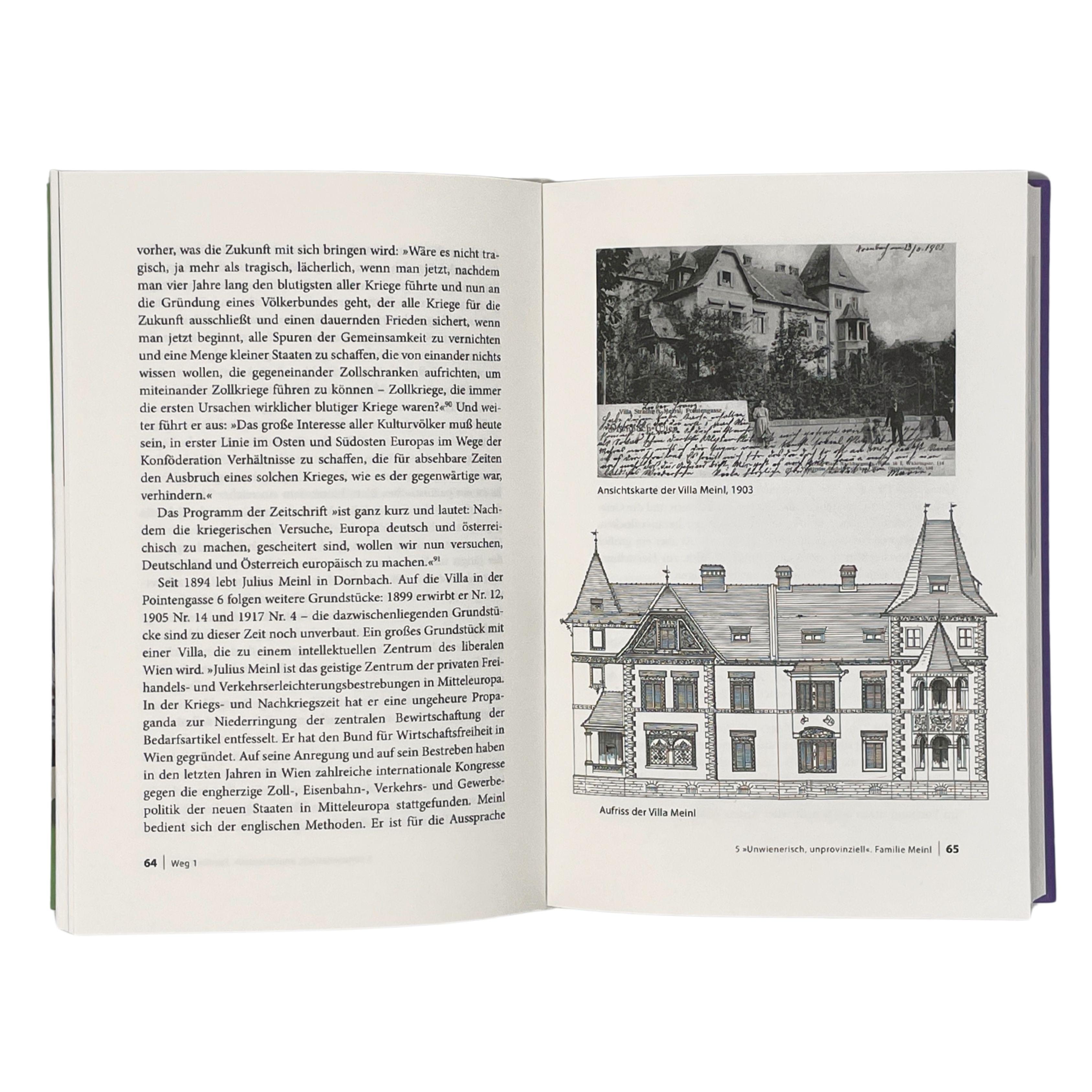 Beispielinhalt (Bild) Die Villen von Dornbach