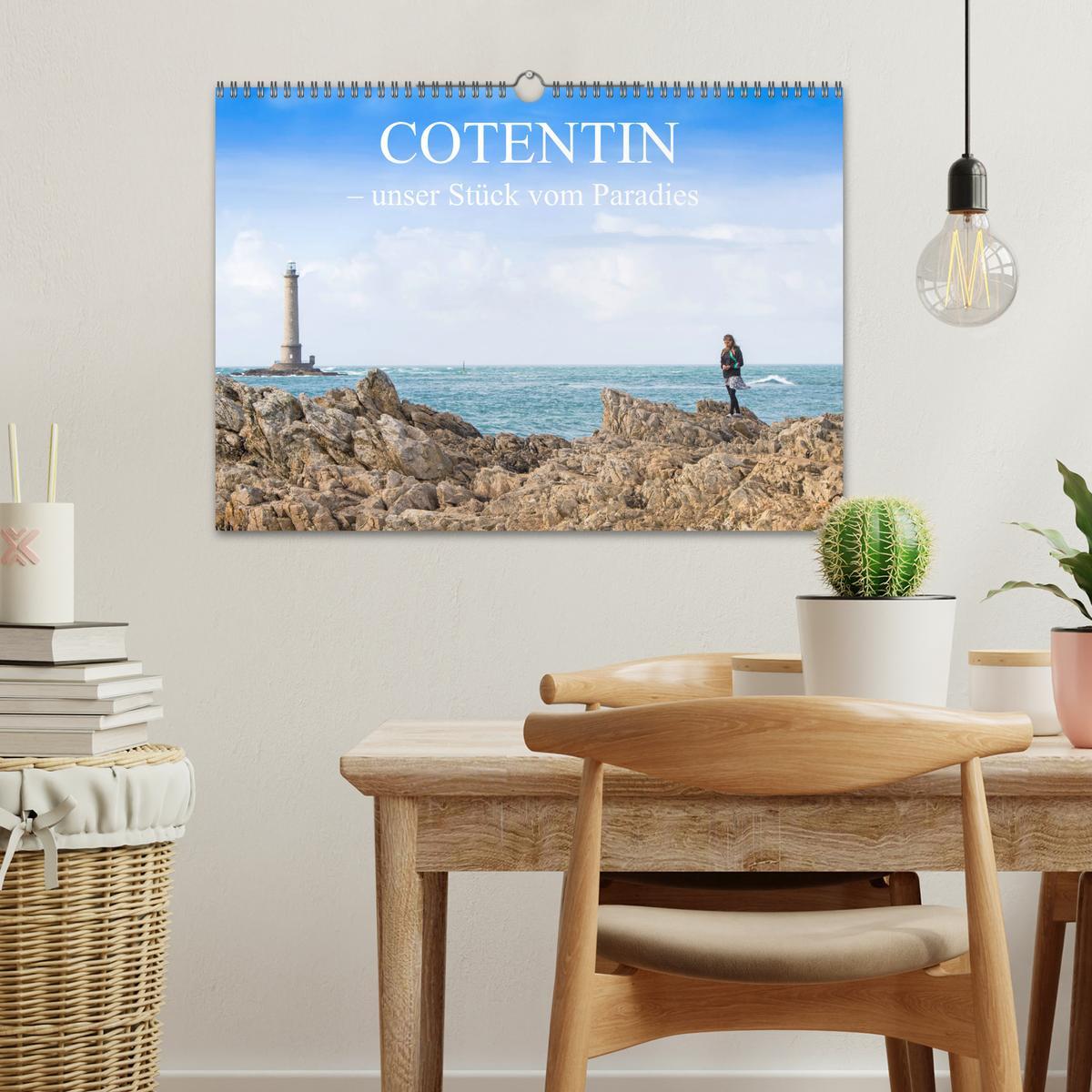 Beispielinhalt (Bild) Cotentin - unser Stück vom Paradies (Wandkalender 2026 DIN A3 quer), CALVENDO Monatskalender