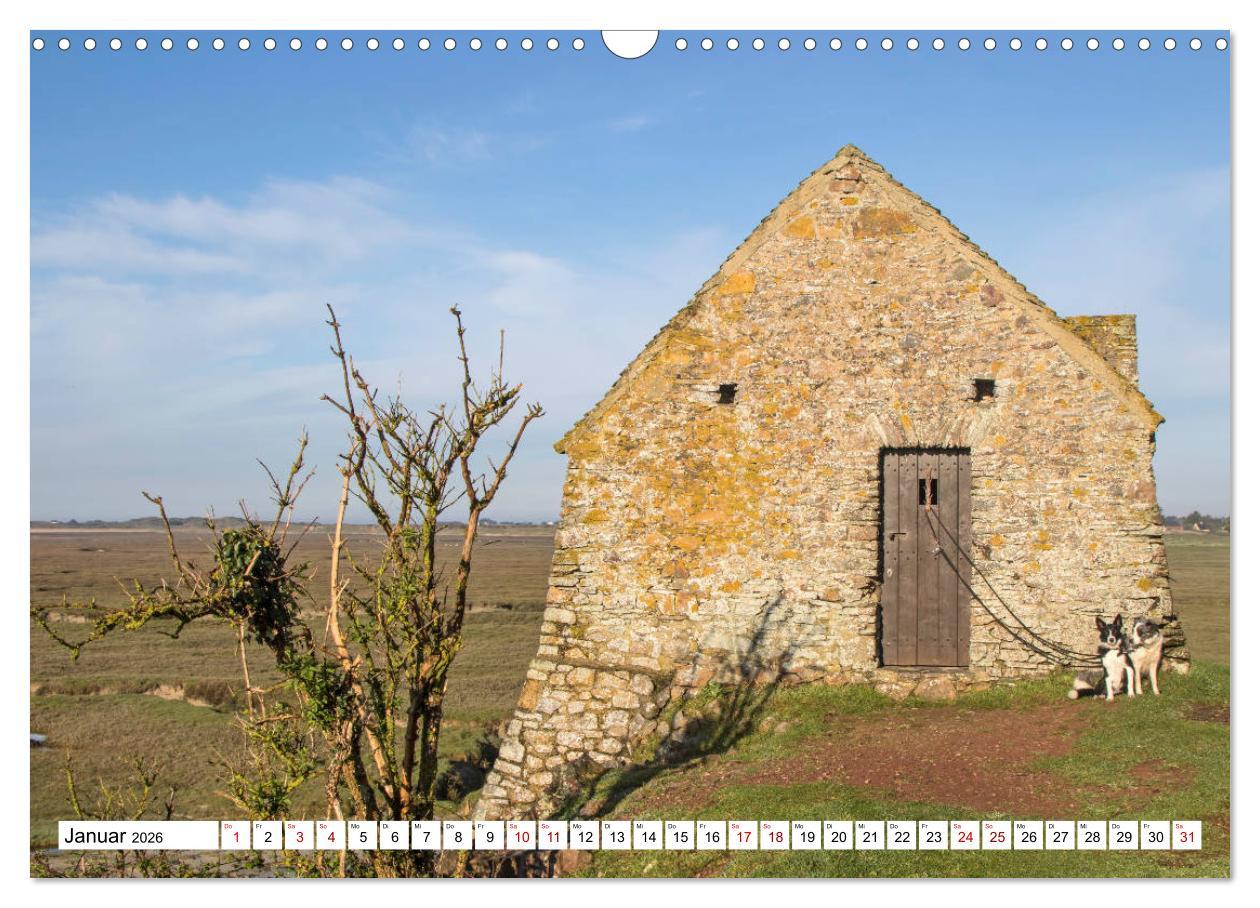 Beispielinhalt (Bild) Cotentin - unser Stück vom Paradies (Wandkalender 2026 DIN A3 quer), CALVENDO Monatskalender