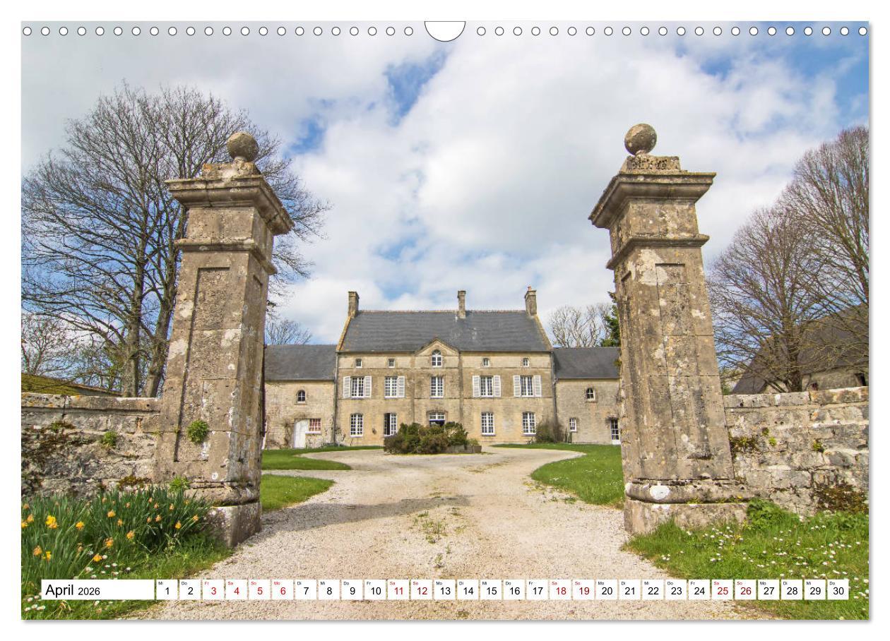 Beispielinhalt (Bild) Cotentin - unser Stück vom Paradies (Wandkalender 2026 DIN A3 quer), CALVENDO Monatskalender