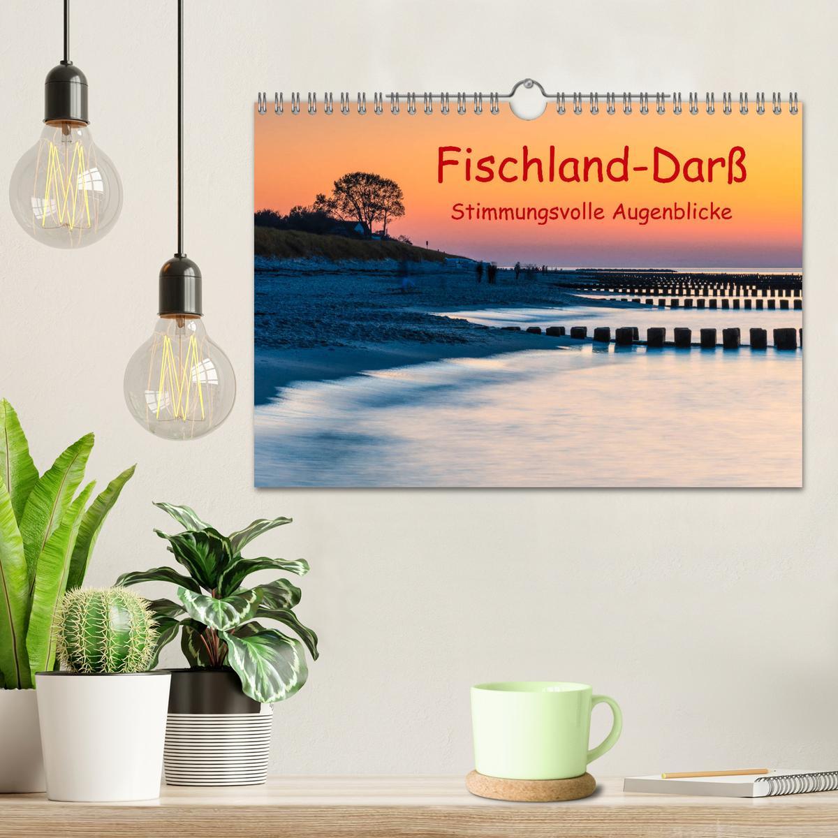 Beispielinhalt (Bild) Fischland-Darß - Stimmungsvolle Augenblicke (Wandkalender 2026 DIN A4 quer), CALVENDO Monatskalender