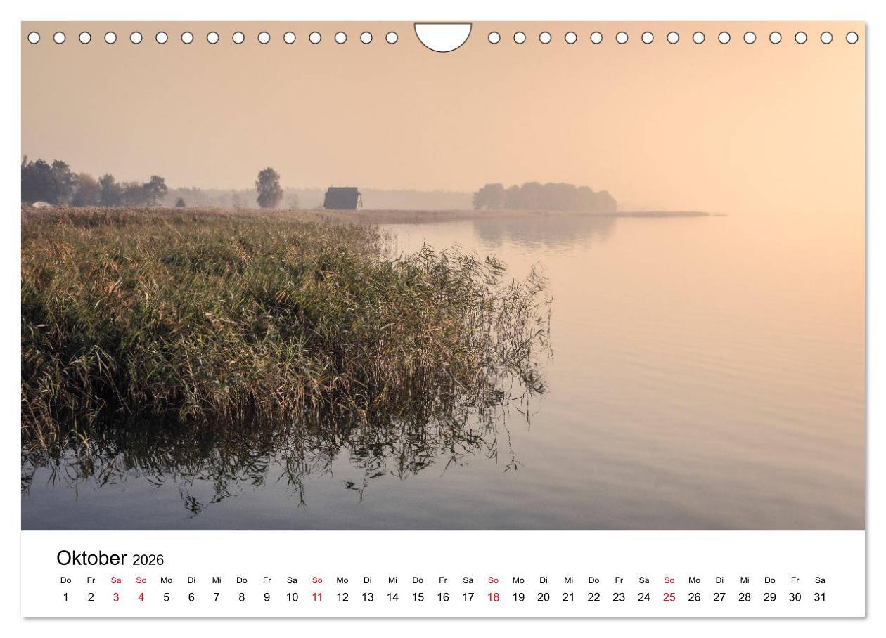 Beispielinhalt (Bild) Fischland-Darß - Stimmungsvolle Augenblicke (Wandkalender 2026 DIN A4 quer), CALVENDO Monatskalender
