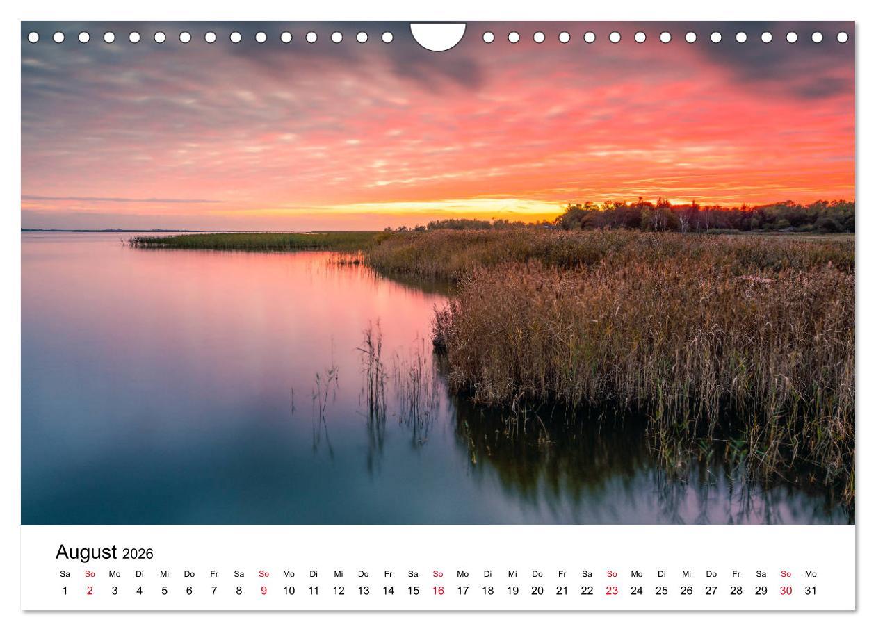 Beispielinhalt (Bild) Fischland-Darß - Stimmungsvolle Augenblicke (Wandkalender 2026 DIN A4 quer), CALVENDO Monatskalender