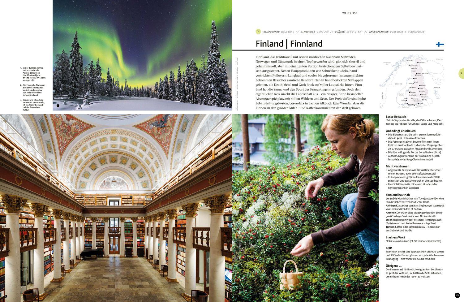 Beispielinhalt (Bild) LONELY PLANET Bildband Weltreise