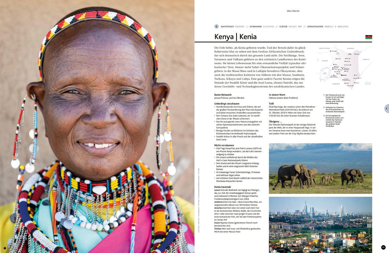 Beispielinhalt (Bild) LONELY PLANET Bildband Weltreise