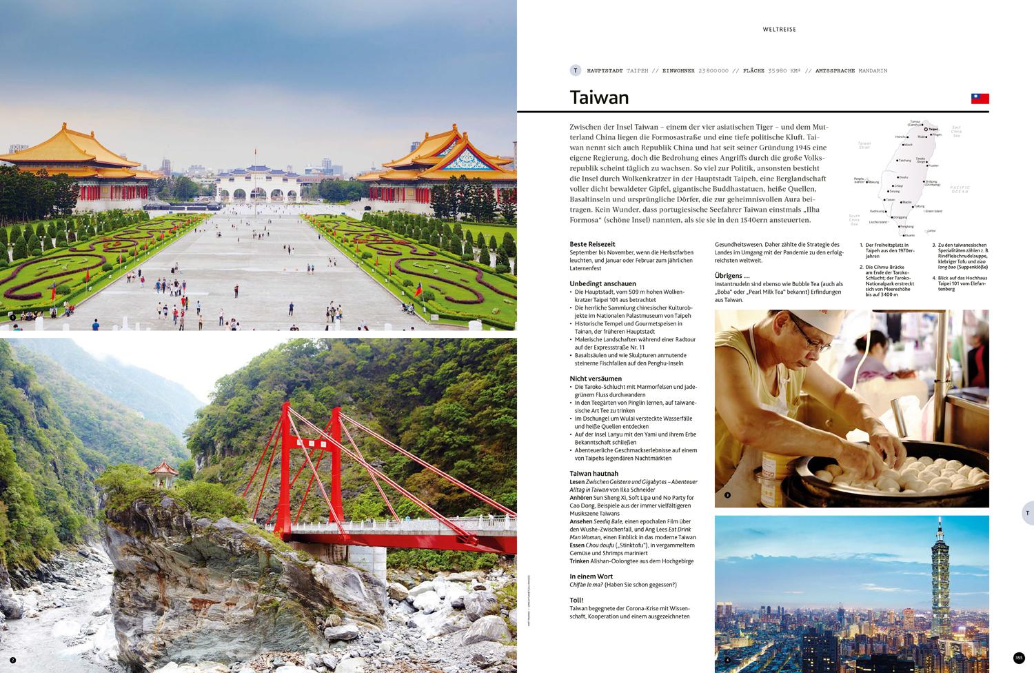 Beispielinhalt (Bild) LONELY PLANET Bildband Weltreise