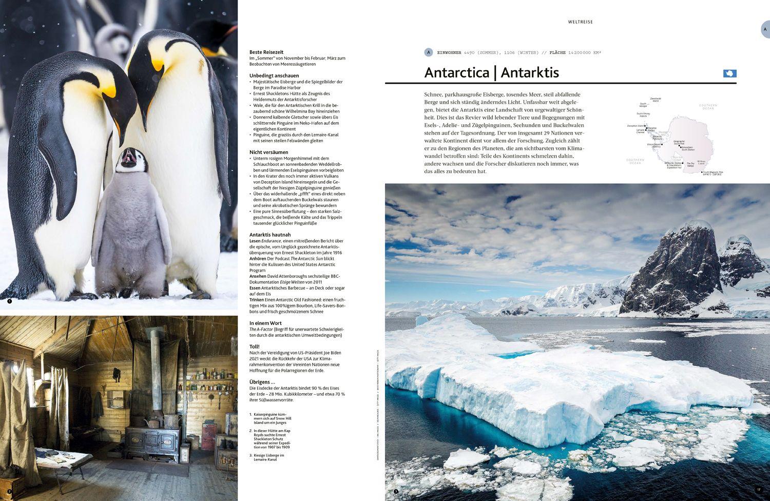 Beispielinhalt (Bild) LONELY PLANET Bildband Weltreise