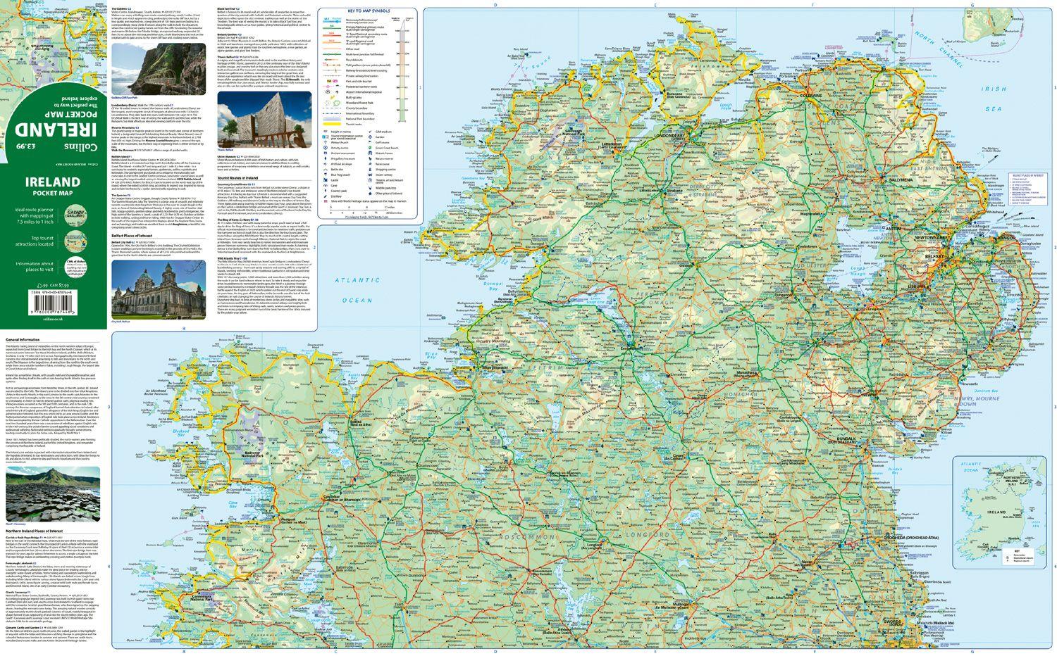 Beispielinhalt (Bild) Ireland Pocket Map