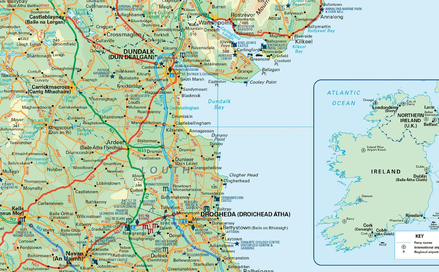 Beispielinhalt (Bild) Ireland Pocket Map