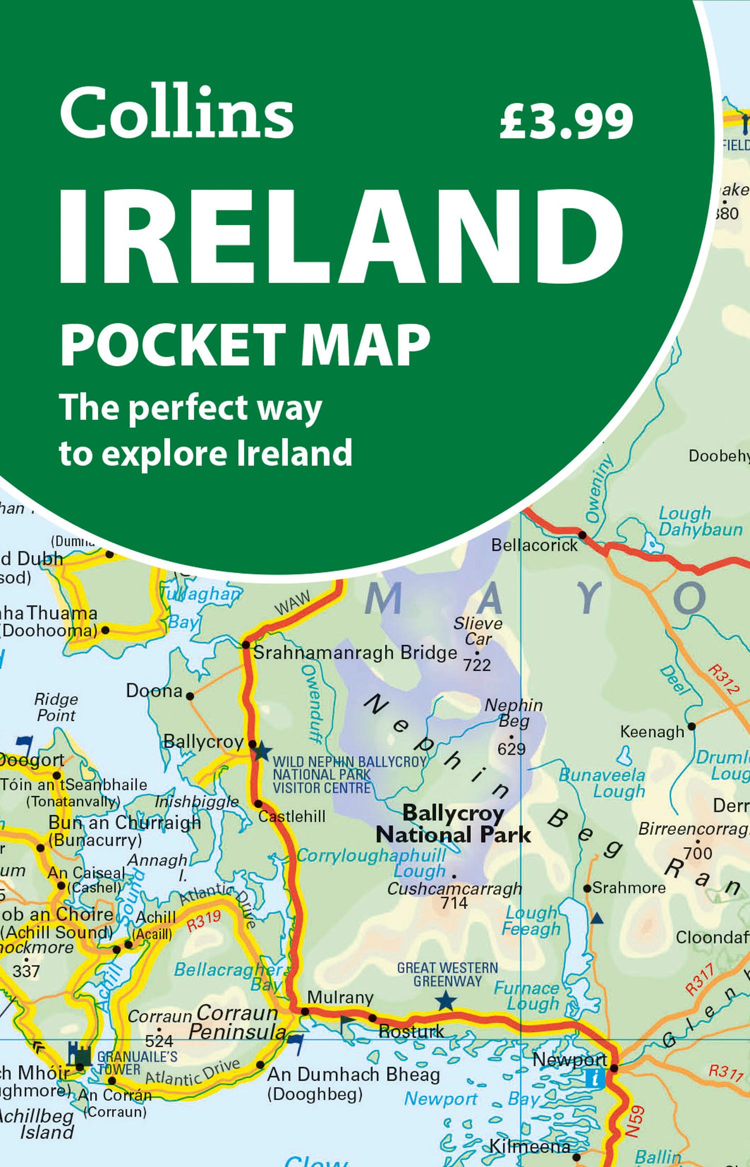 Vorderes Coverbild Ireland Pocket Map