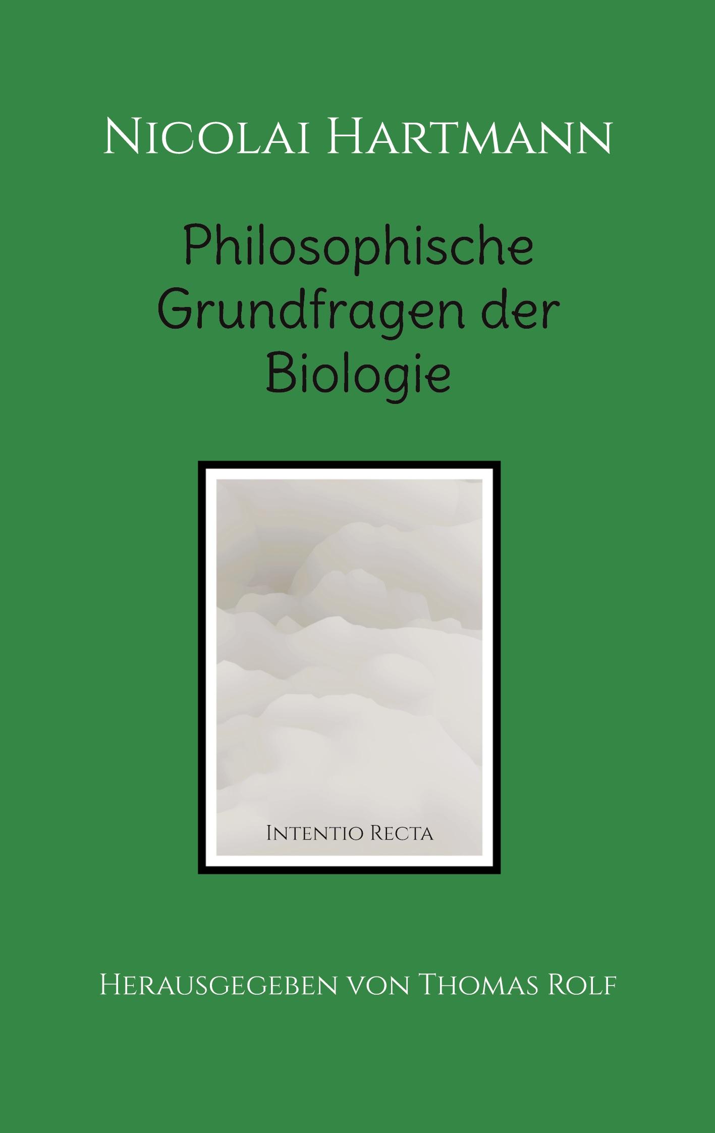 Vorderes Coverbild Nicolai Hartmann