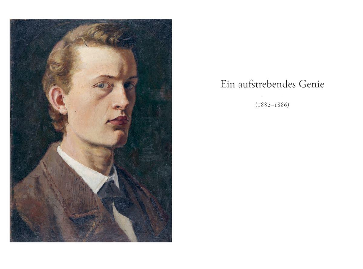 Beispielinhalt (Bild) Der Sturm. Eine Biografie über Edvard Munch