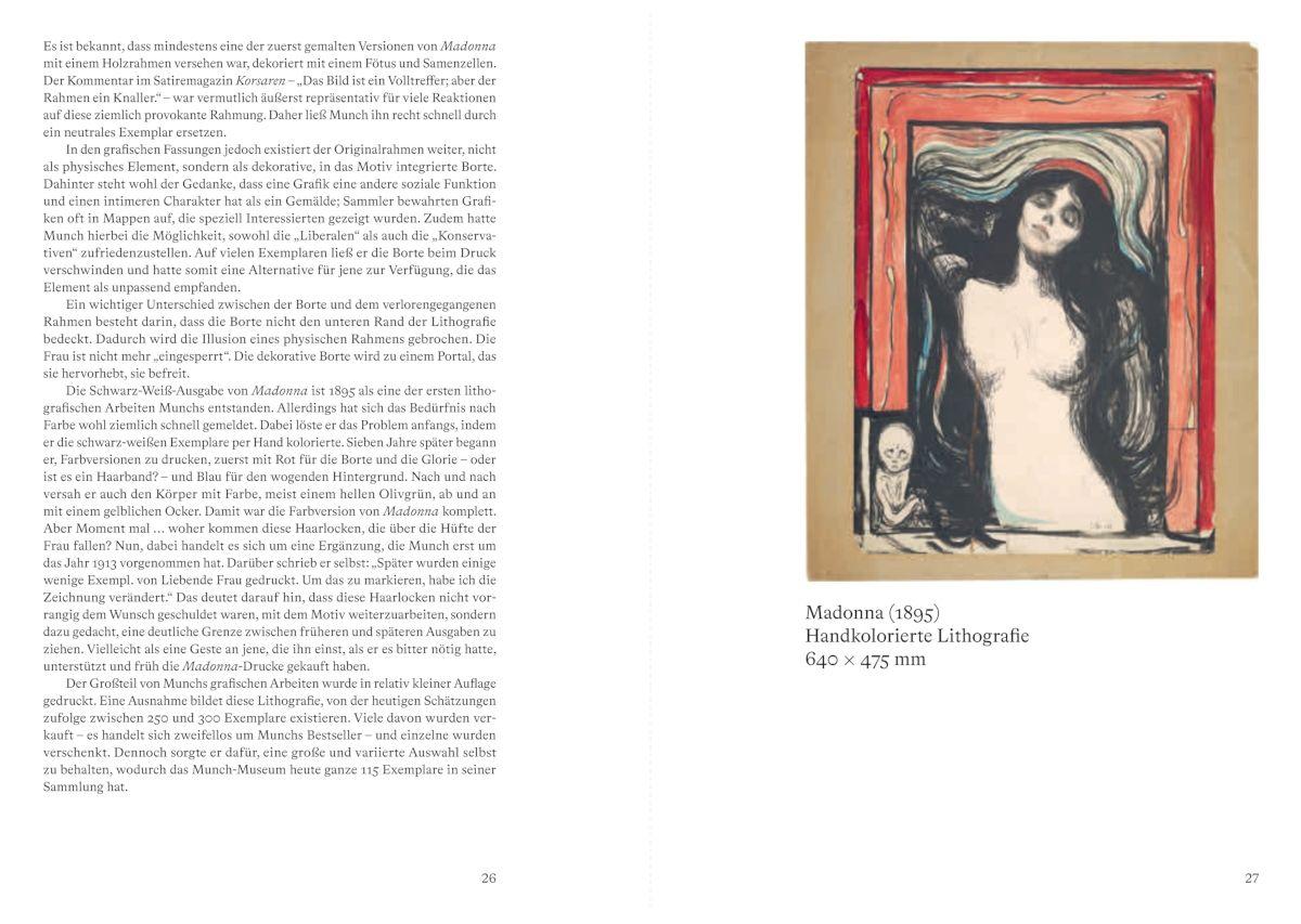 Beispielinhalt (Bild) Edvard Munch: Eine Auswahl