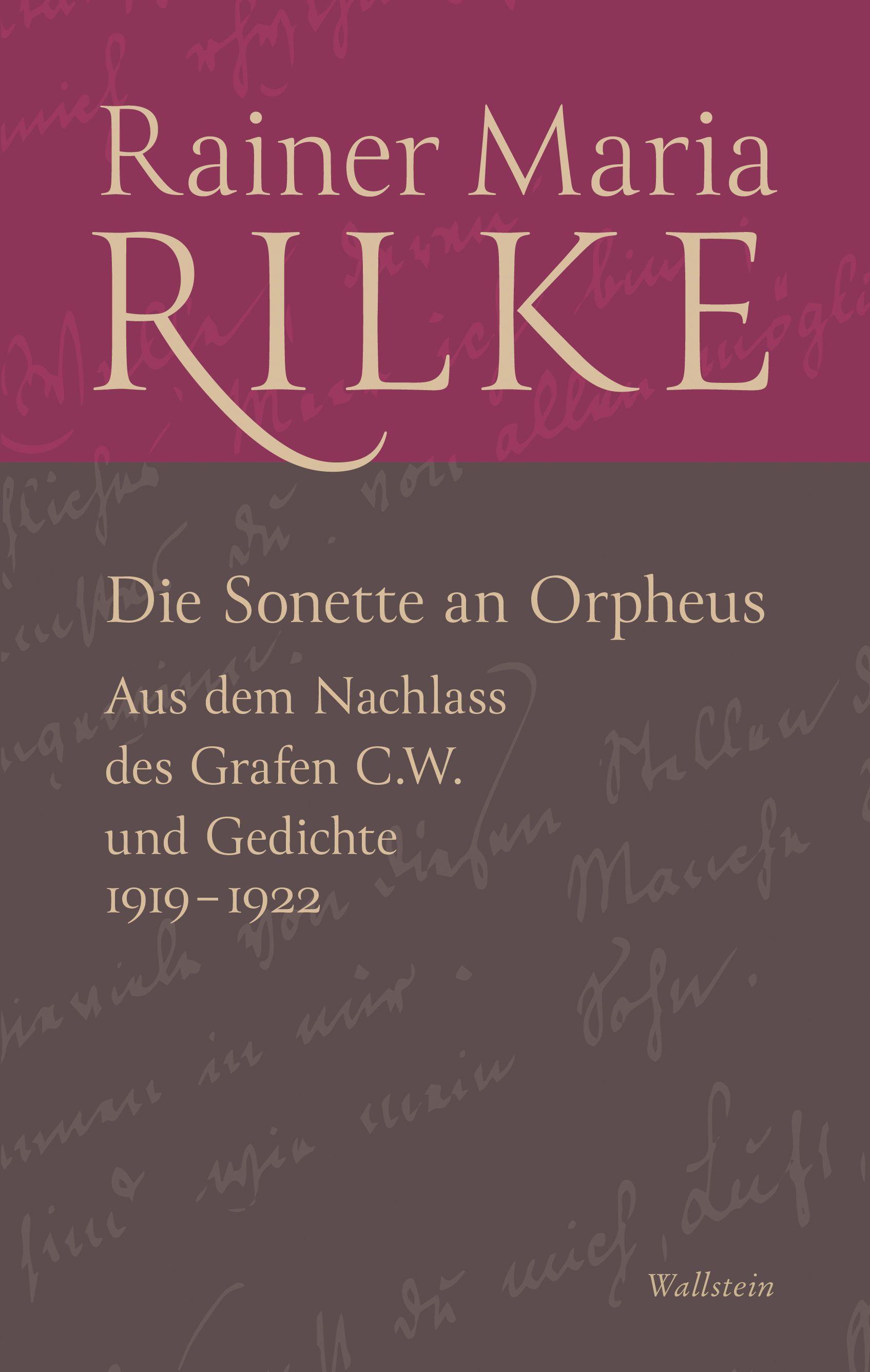 Vorderes Coverbild Die Sonette an Orpheus