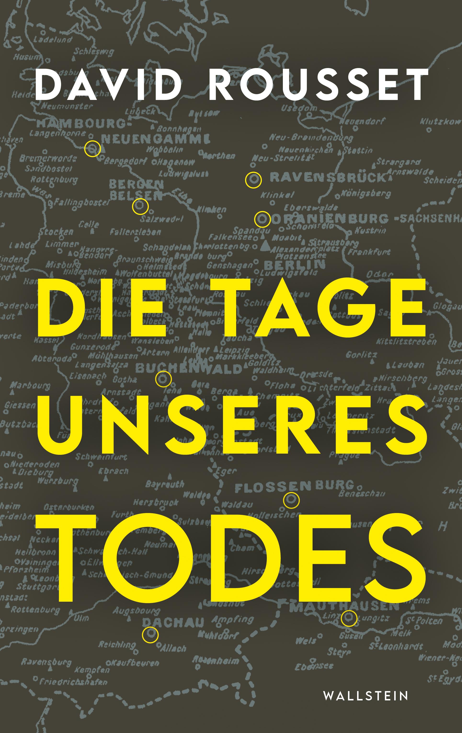 Vorderes Coverbild Die Tage unseres Todes