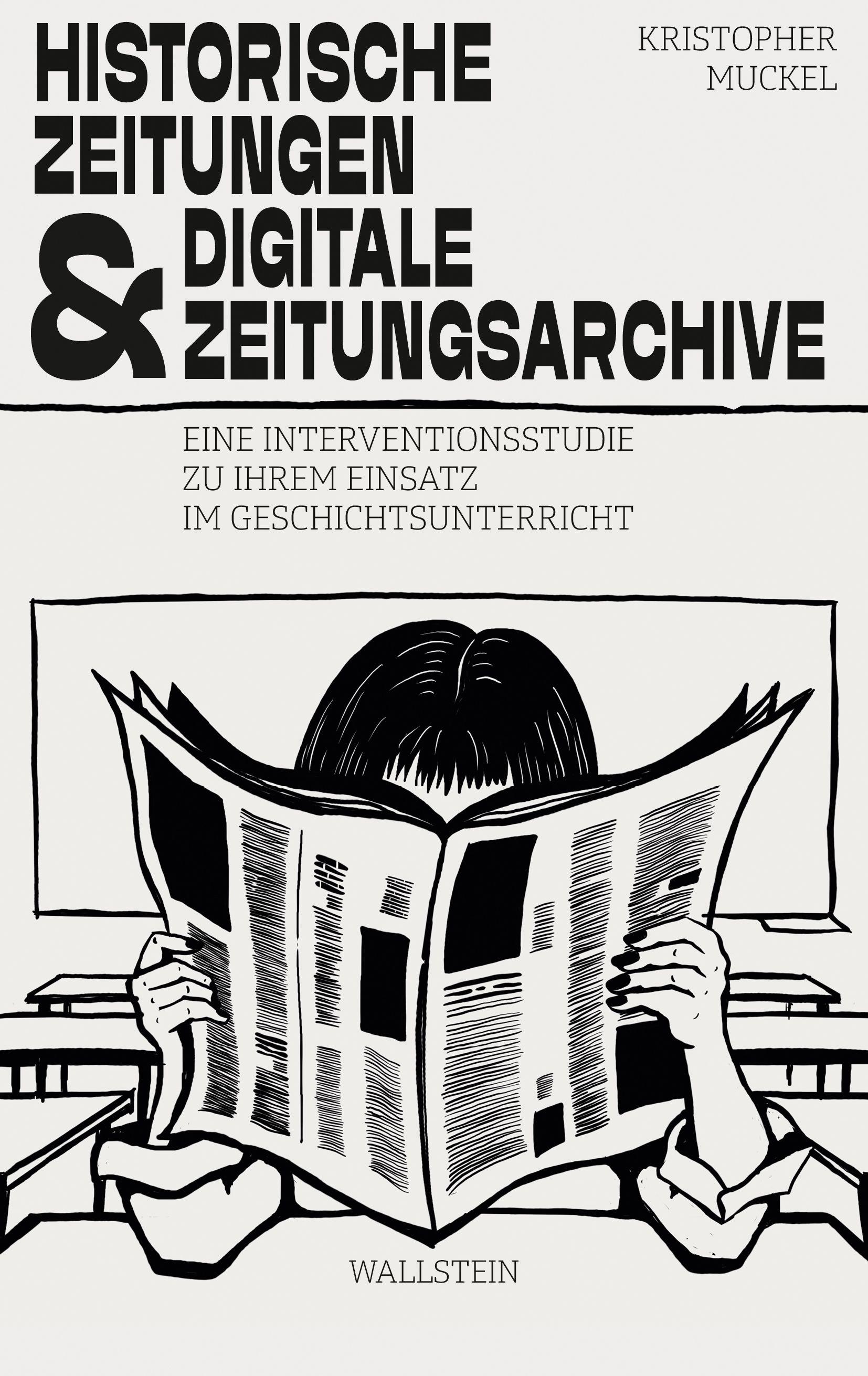 Vorderes Coverbild Historische Zeitungen und digitale Zeitungsarchive