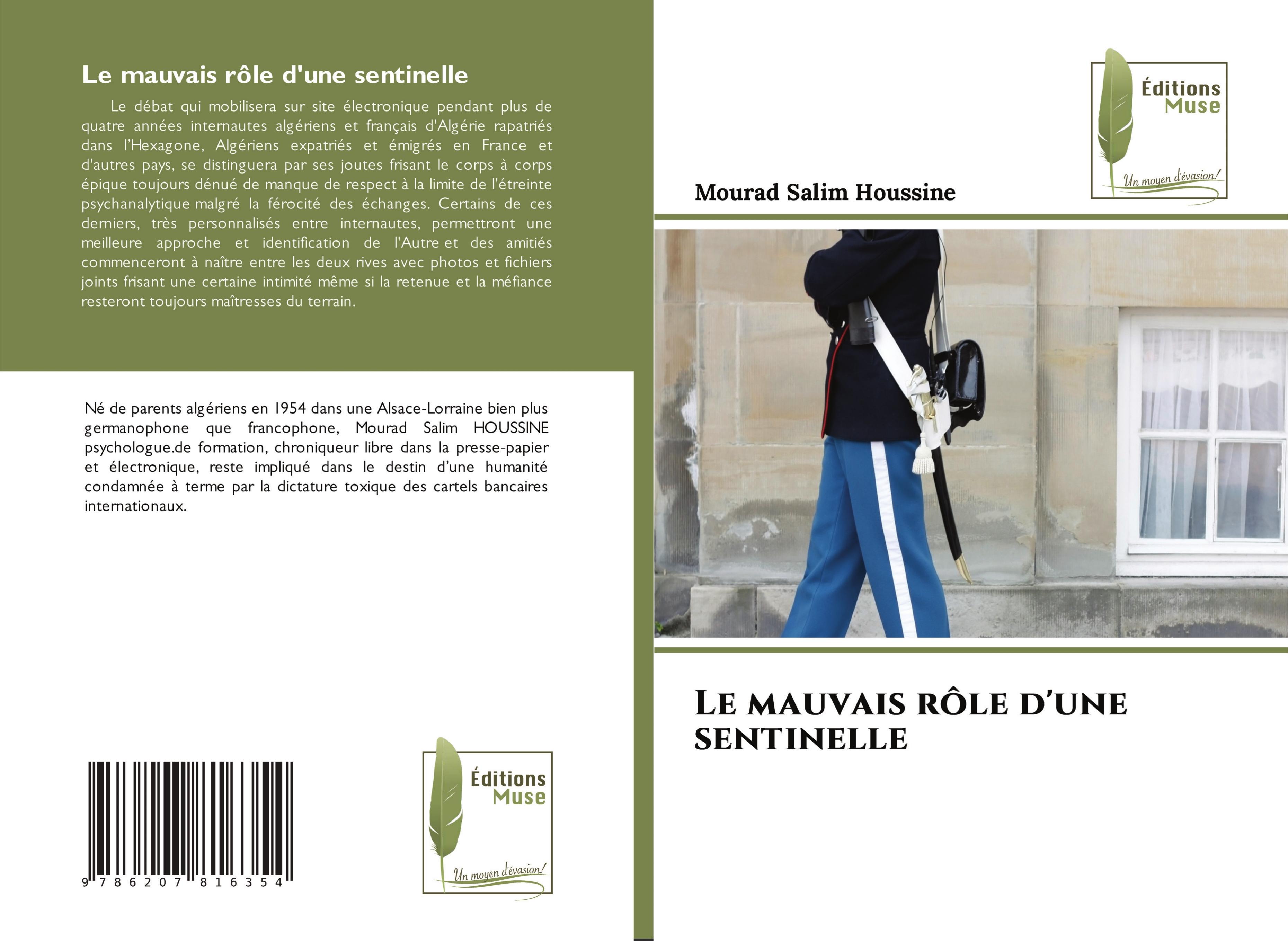 Vorderes Coverbild Le mauvais rôle d'une sentinelle