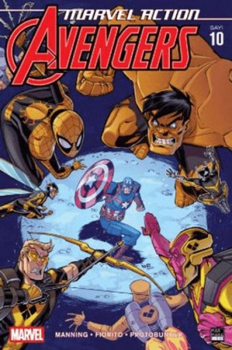 Vorderes Coverbild Marvel Action Avengers Sayi 10