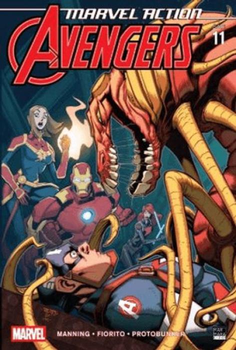 Vorderes Coverbild Marvel Action Avengers Sayi 11