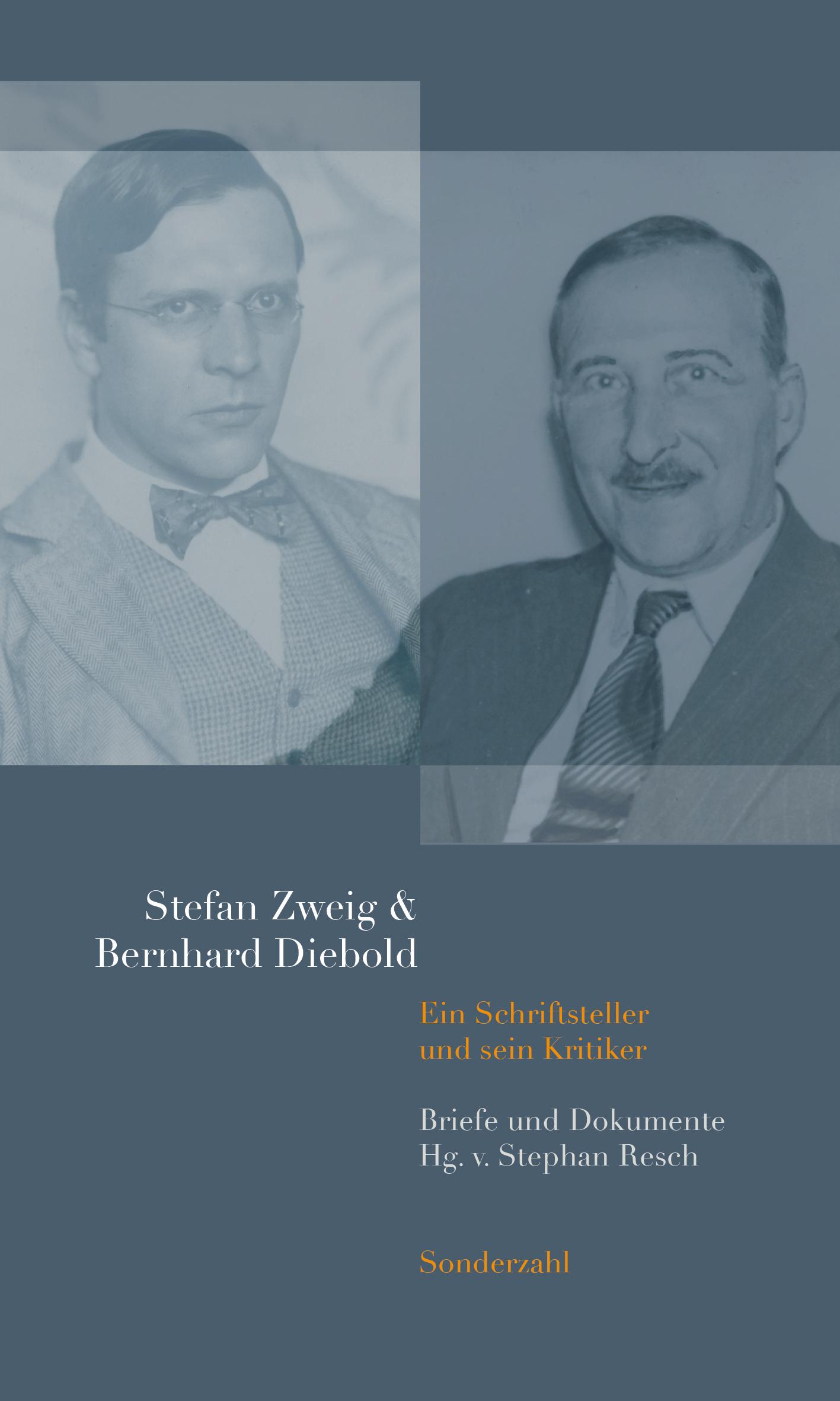 Vorderes Coverbild Stefan Zweig & Bernhard Diebold