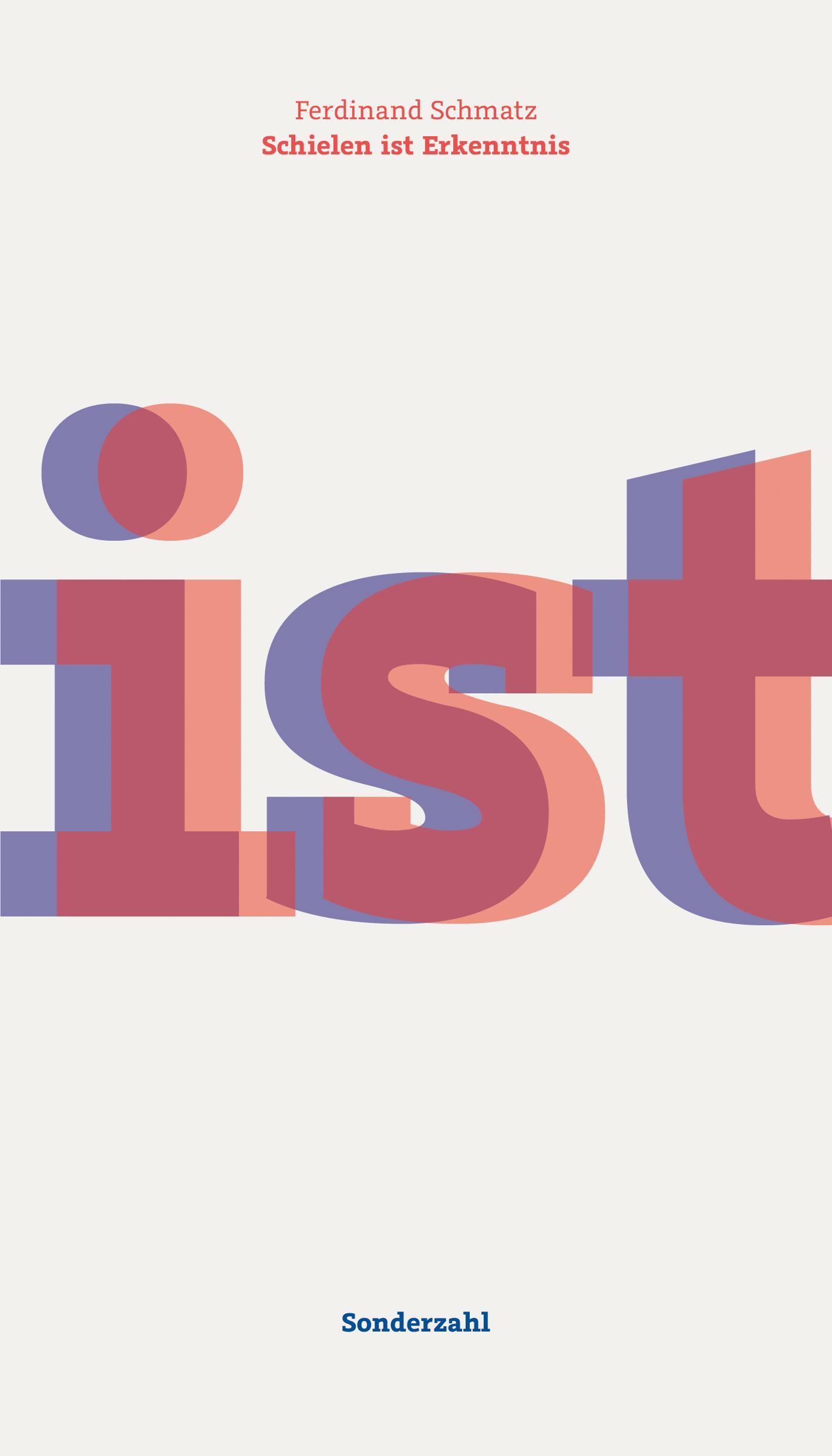 Vorderes Coverbild Schielen ist Erkenntnis