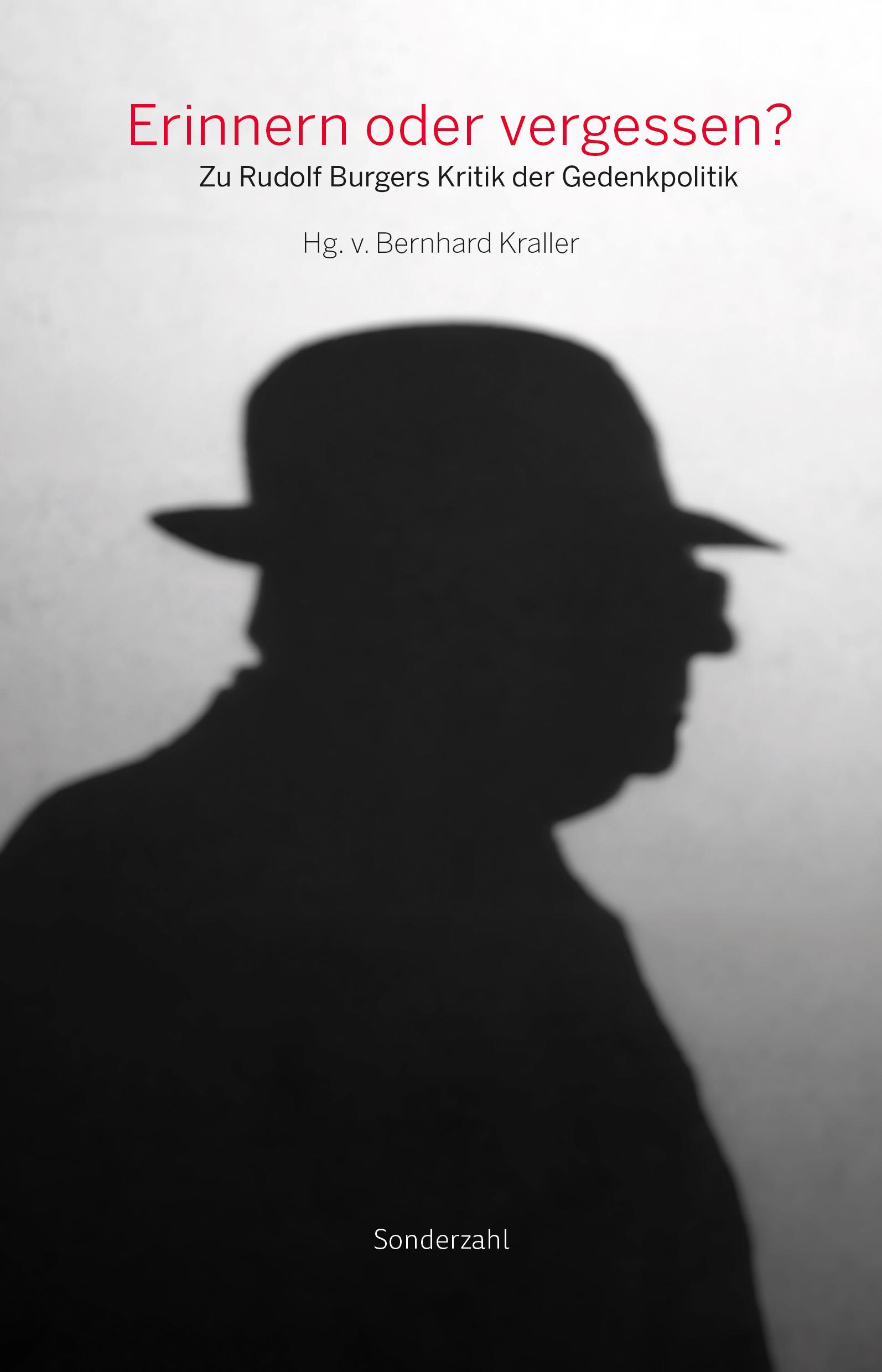 Vorderes Coverbild Erinnern oder vergessen?