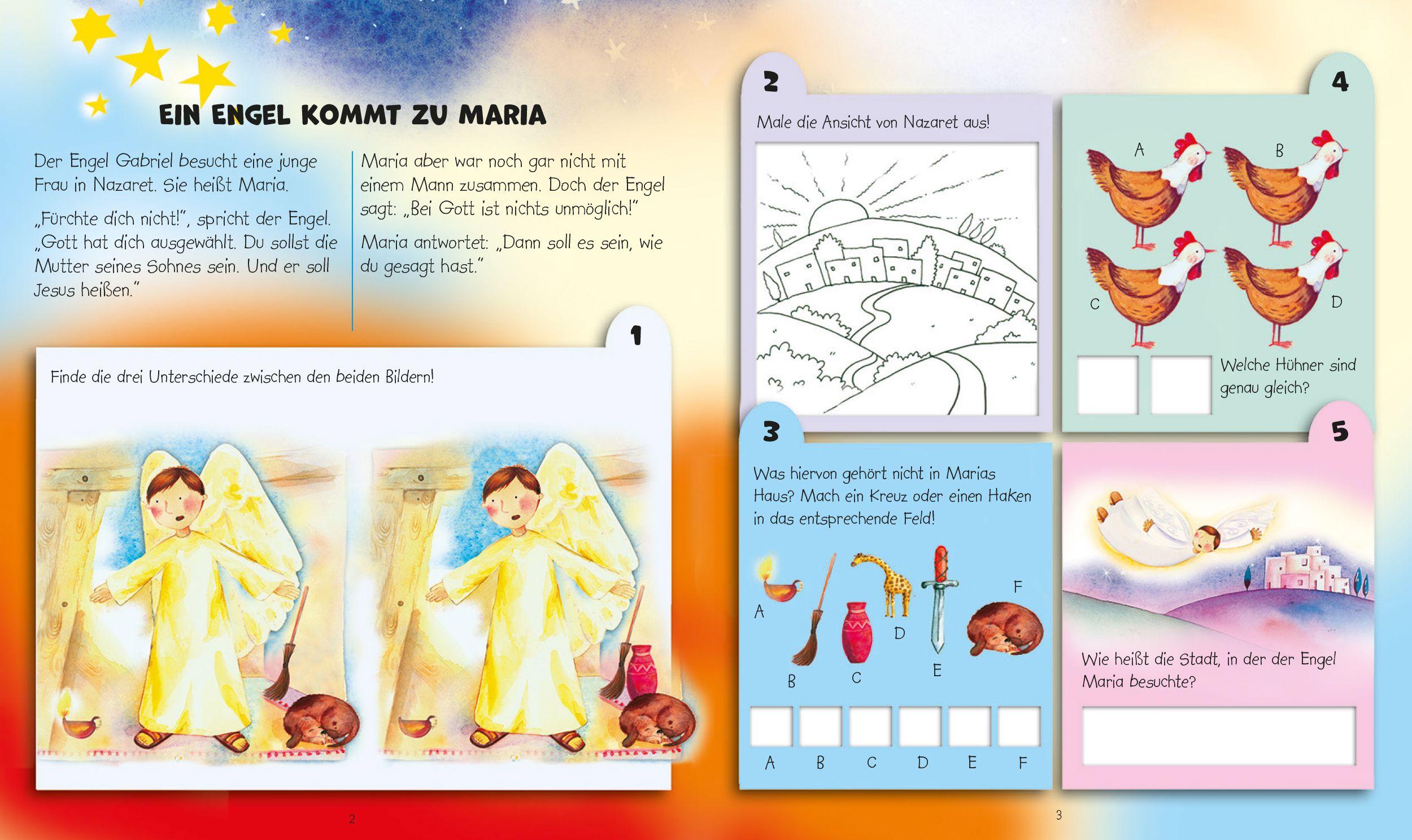 Beispielinhalt (Bild) 101 x Bibelspass - Weihnachten