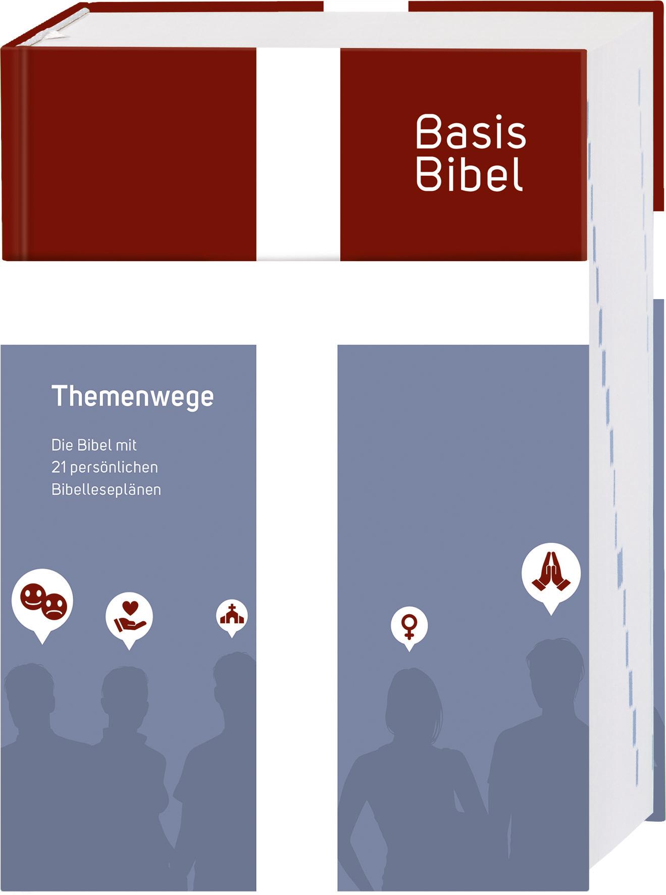 Vorderes Coverbild BasisBibel. Themenwege