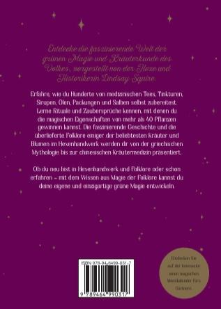 Rückseitencover Die Magie und Folklore der Pflanzen und Kräuter
