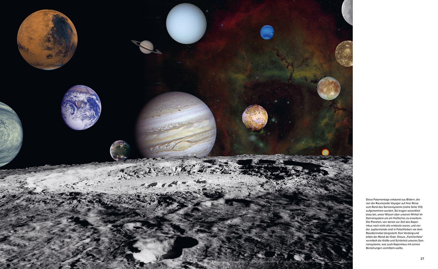 Beispielinhalt (Bild) Der Atlas des Universums
